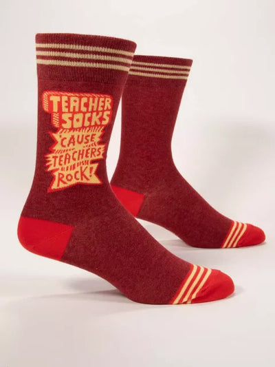 Teachers Rock! Men's Socks
