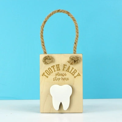 Tooth Fairy Hanger with Tooth Storage