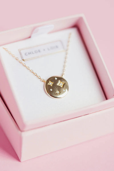 Chloe & Lois Starbust Sterling Silver Necklace