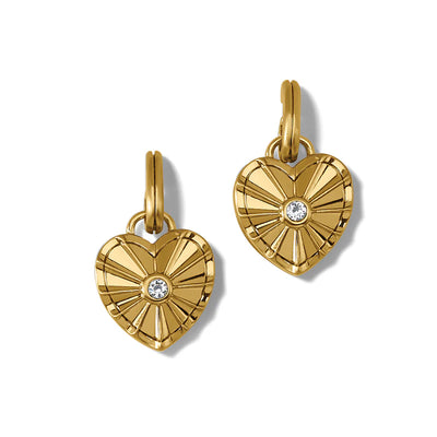 Esprit Heart Post Drop Earring
