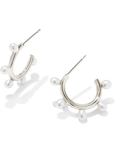 Kendra Scott Leighton Pearl Huggie Earring