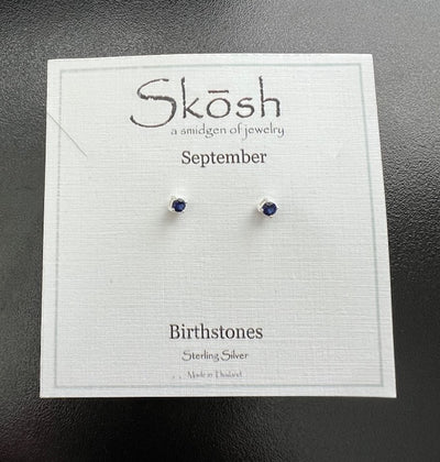 September 3MM Sterling Silver Studs