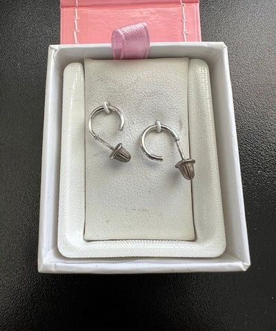Children's Sterling Silver 3/4 Hoops