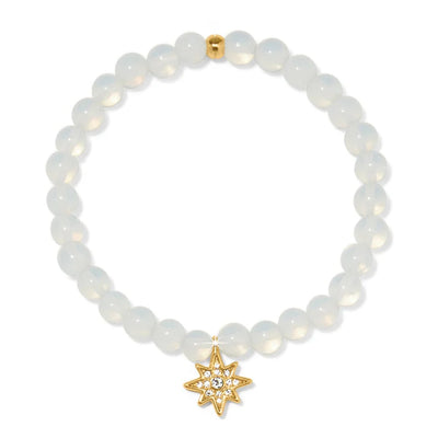 Enchanting Star Gold Stretch Bracelet