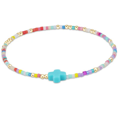 E Girl Hope Unwritten Signature Cross Bracelet - Hot Mess