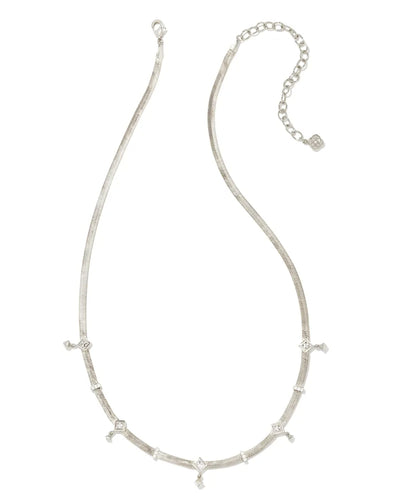 Kendra Scott Gracie Chain Neck Rhodium