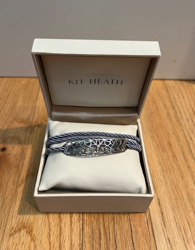 Kit Heath Silver Flower Wrap Bracelet