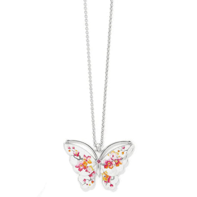 Kyoto in Bloom Sakura Butterfly Neck