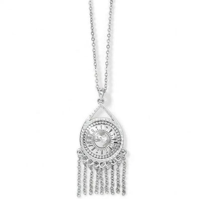 Marrakesh Neutral Fringe Necklace