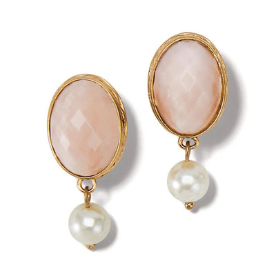 Pink Moon Leverback Earring