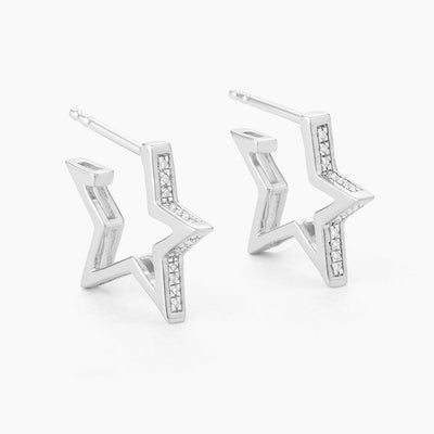 Ella Stein I See Stars Hoop Earrings
