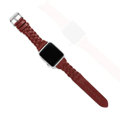 Sutton Braided Chili Pepper Leather Band
