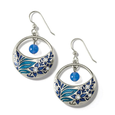 Terra Blue French Wire Earrings