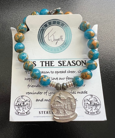 T. Jazelle Tis the Season Beaded Bracelet