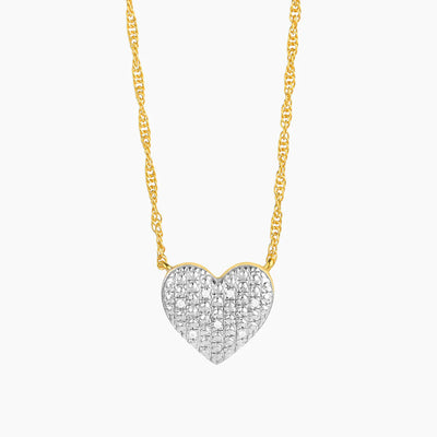 Gold All My Heart Pendant Necklace