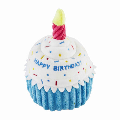 Birthday Musical Blue Cupcake