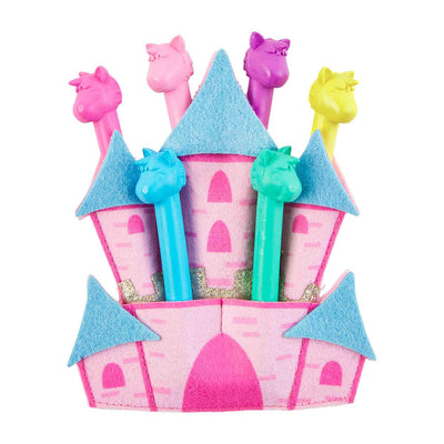Castle & Rainbow Crayon Holder Set