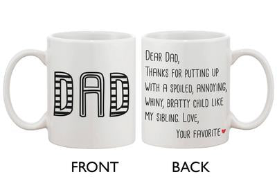 Dear Dad Mug