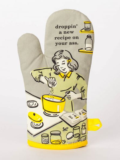 Droppin' A New Recipe Oven Mitt | Unique Gifts That Make a Statement