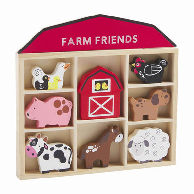 Farm Animal Barn Set
