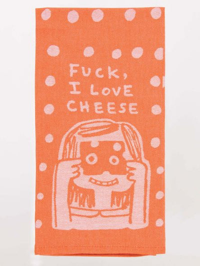 Fuck I Love Cheese Dish Towel | Unique Gifts That Make a Statement