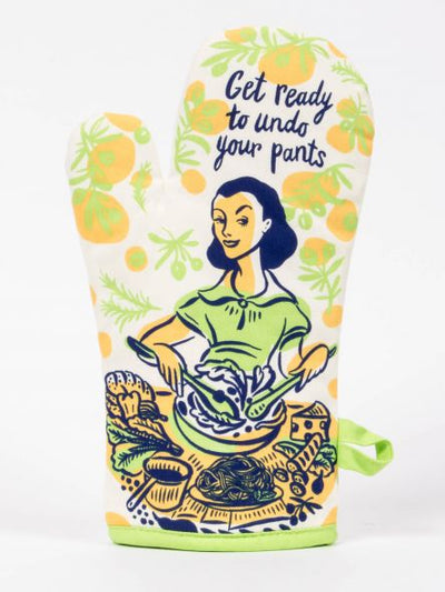 Get Ready Undo Your Pants Oven Mitt