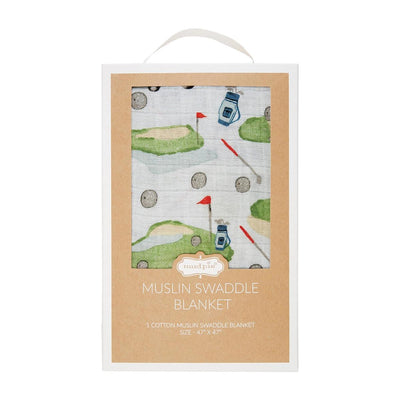 Golf Muslin Swaddle