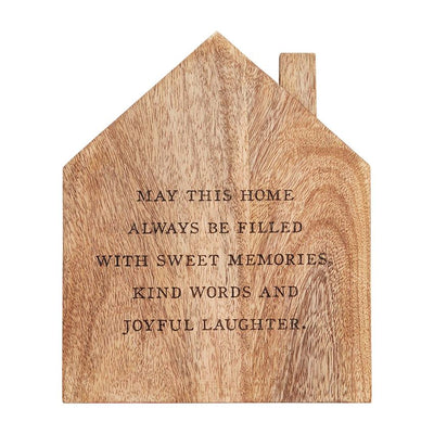 House Wood Trivet | Unique Gifts That Make a Statement