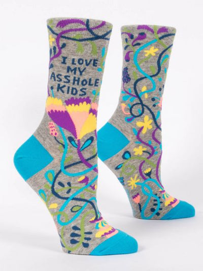 I Love My Asshole Kids Women's Socks | Unique Gifts That Make a Statement