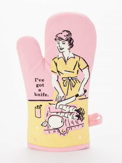 I've Got A Knife Oven Mitt | Unique Gifts That Make a Statement