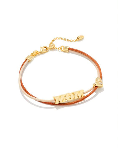 Mom Friendship Bracelet in Gold