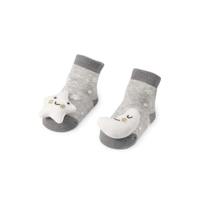 Moon and Star Rattle Socks