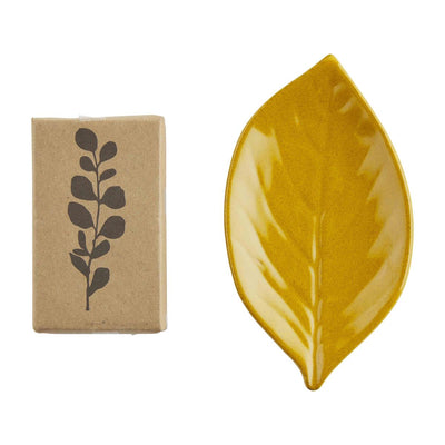 Mustard Leaf Soap Dish