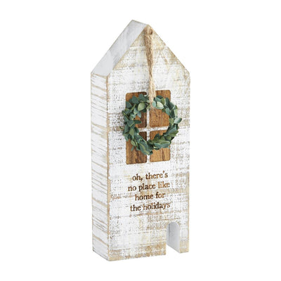 Wreath Home Plaque