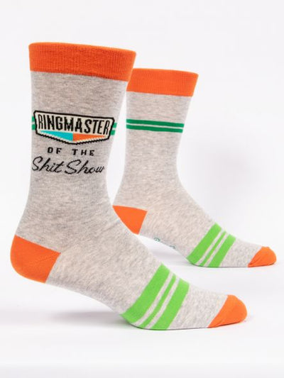 Ringmaster of the Shit Show Men's Socks