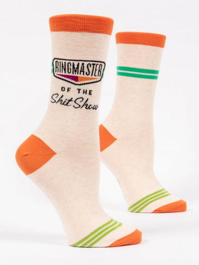 Ringmaster of the Shit Show Women's Socks