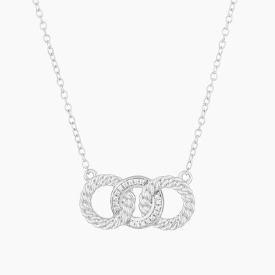 Silver Petite Unite Pendant Necklace