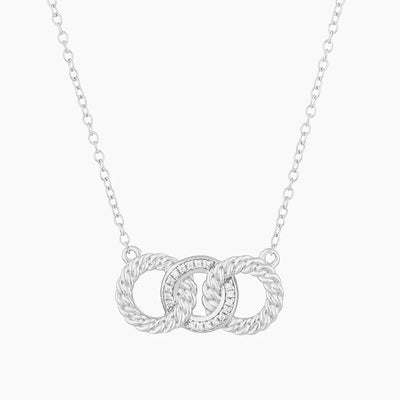Silver Petite Unite Pendant Necklace