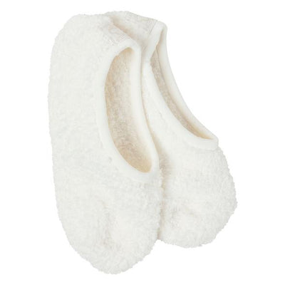 Cozy Footsie w/Grippers Vanilla | Unique Gifts That Make a Statement