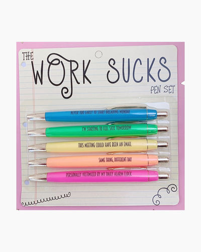 Work Sucks Pen Sets