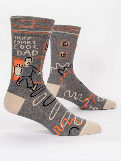 Here Comes Cool Dad Men's Socks | Unique Gifts That Make a Statement