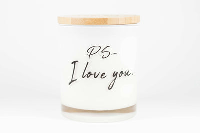 PS I Love You Candle